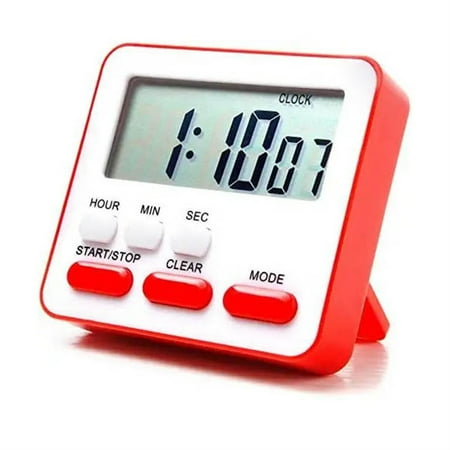 Versatile Time Manager with Large Screen Display and Silent Vibration Alarm – Perfect for Students