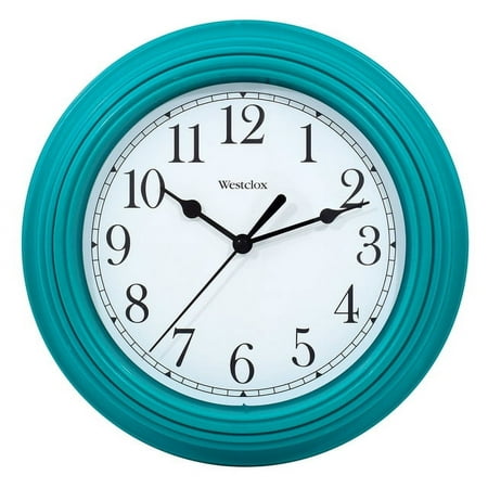 Westclox 9 Quartz Battery Indoor Wall Clock, Easy Installation