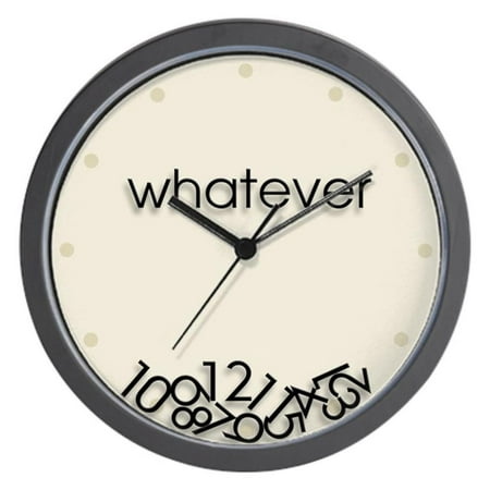 Whatever Unique Decorative 10 Wall Clock