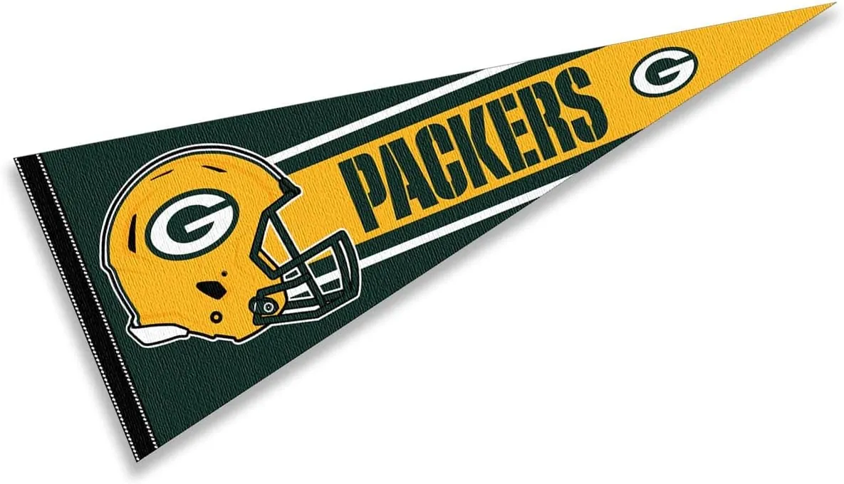 WinCraft Green Bay Packers Official 30 inch Large Pennant