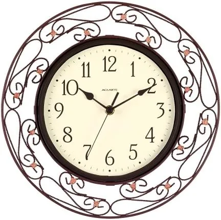 Wire Scroll Clock