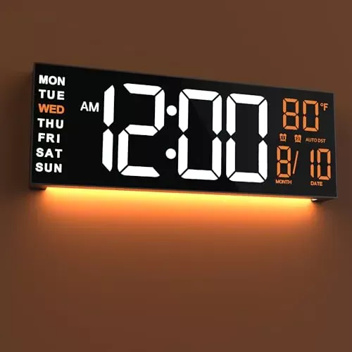 7 Best New Model Digital Wall Clocks for Every Home