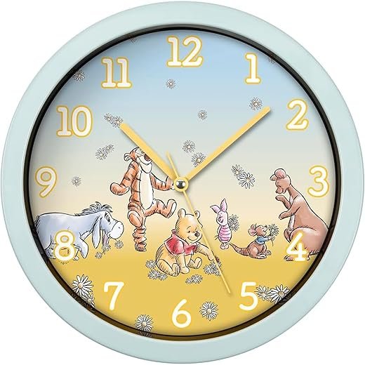 Accutime Winnie The Pooh and Friends Analog Wall Clock