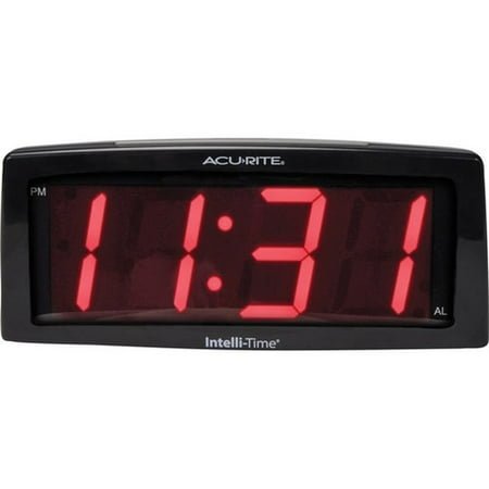 AcuRite 7-inch Intelli-Time Alarm Clock (Pack of 7)