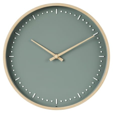 Better Homes & Garden 11.5 Quartz Indoor Decorative Clock, Raised Hour and Minute Markers