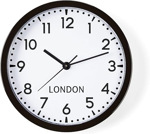 CafePress London Newsroom 10" Wall Clock for Livingroom, Kitchen, or Office