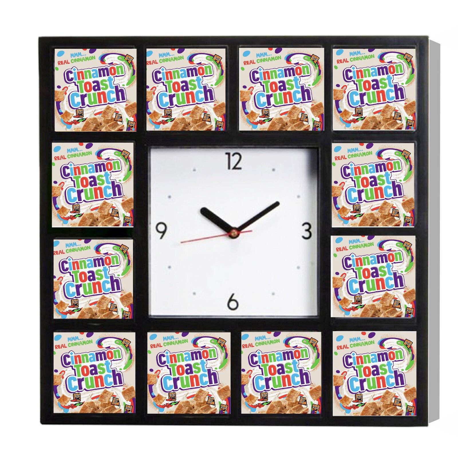 Cinnamon Toast Crunch Advertising Promo Diner Clock with 12 pictures. Not $60