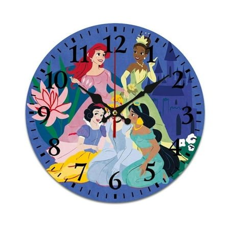 Disney Princess wall clocks battery operated decorative 30cm/11.8in