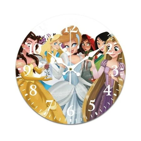 Disney Princess wall clocks battery operated decorative 30cm/11.8in