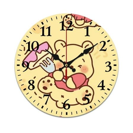 Disney Winnie The Pooh wall clocks battery operated decorative 25cm/9.84in