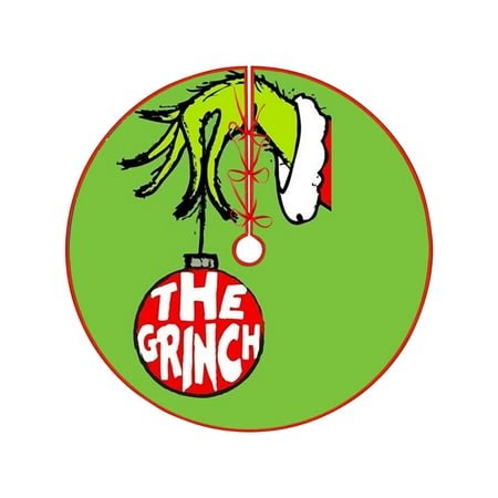 Grinch Christmas Decorations Who Stole Christmas Grinch Decor Festive Holiday Wall Clock with Green Character Design, Perfect for Christmas Home Decor, 12-Inch Silent Non-Ticking