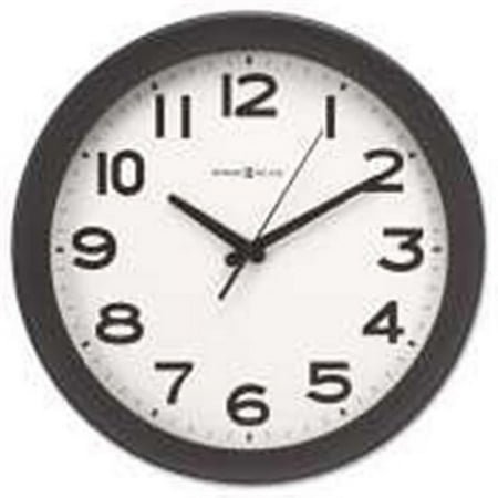 Howard Miller Clock 625485 Kenwick Wall Clock, 13.5 in., Black