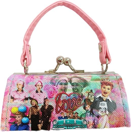 I Love Lucy Miniature Coin Purse, Color Collage