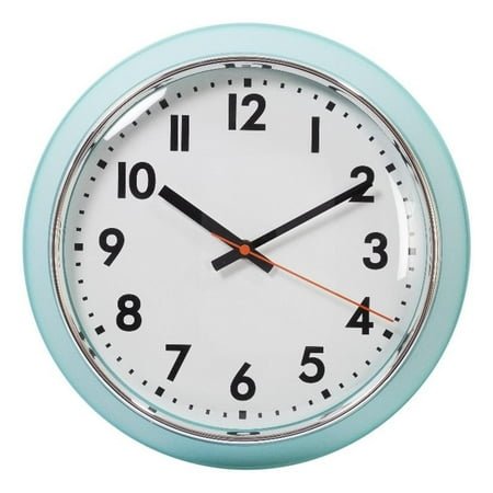 Kiera Grace 13 inches Ashton Retro Round Wall Clock