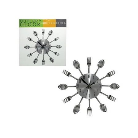 Kitchen Cutlery Wall Clock - Pack of 1