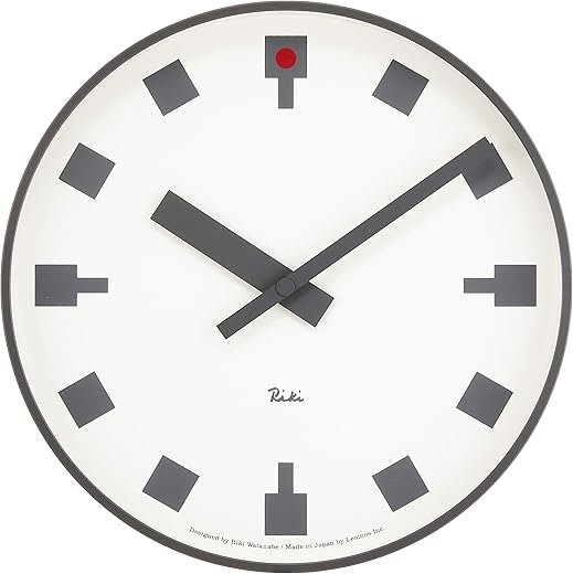 Lemnos WR12-03 L Hibiya No Tokei Wall Clock