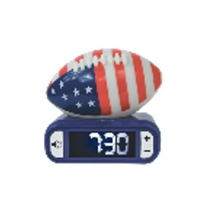 Lexibook Digital alarm clock with 3D American football night light and sound effects - RL800SO