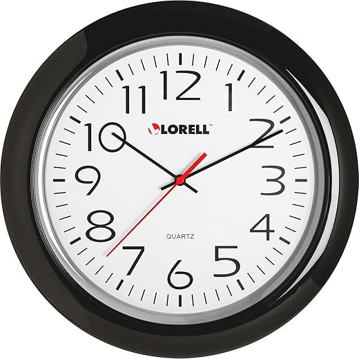 Lorell LLR60989 Wall Clock