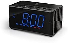 Memorex InteliSet Bluetooth Alarm Clock Radio - Black (MC5550)