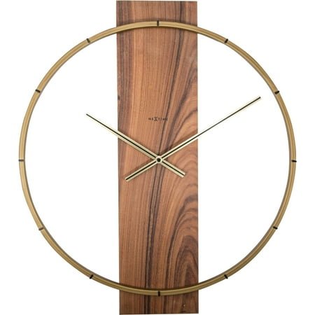 NEXTIME WALL CLOCK CARL - BROWN