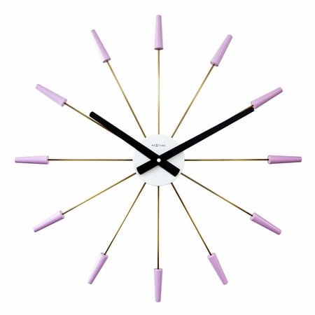 NEXTIME WALL CLOCK PLUG INN - LAVENDER