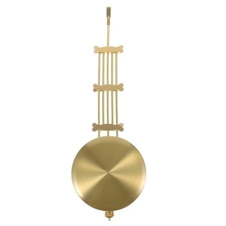 Pendulum Weight Rocking Wall Clock Aluminum Alloy