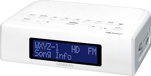 Sangean HDR-15 HDR-15 AM/FM HD Radio Clock Radio