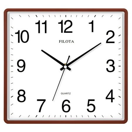 Square Simple Modern Large Wall Clock Living Room Mute Clock Home Personality Creative Fashion Art Pocket Watch Quartz Clock