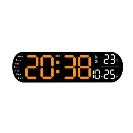 vintage wall clock clock for bedroom Functional LED Display Clock Digital Wall Clock Large Digital Wall Clock Digital Clock Wall Wall Clock Digital Wall Digital Clock