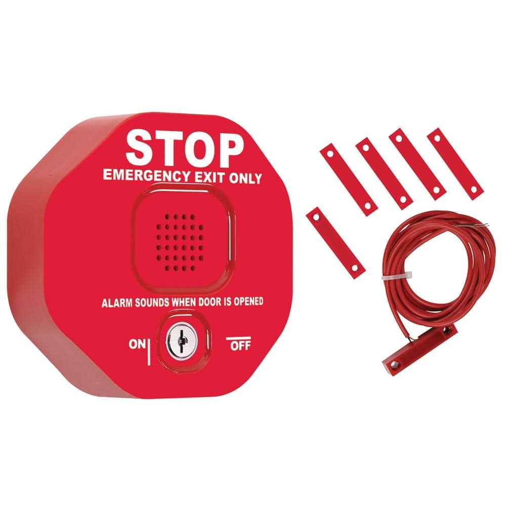Wireless Exit Stopper Multifunction Door Alarm System for Double Doors