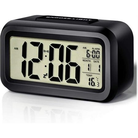 Zendure Digital Desk Alarm Clock, Snooze Function