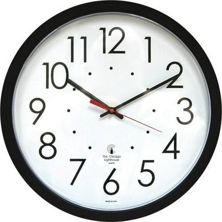 14.5 Blk SelfSet Clock, 12.5 Std. Dial, auto chng for Seasons