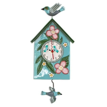 Allen Designs P1994 Swinging Pendulum Birdhouse Design Blessed Nest 8 inches X 16.5 inches ‚Ä¶