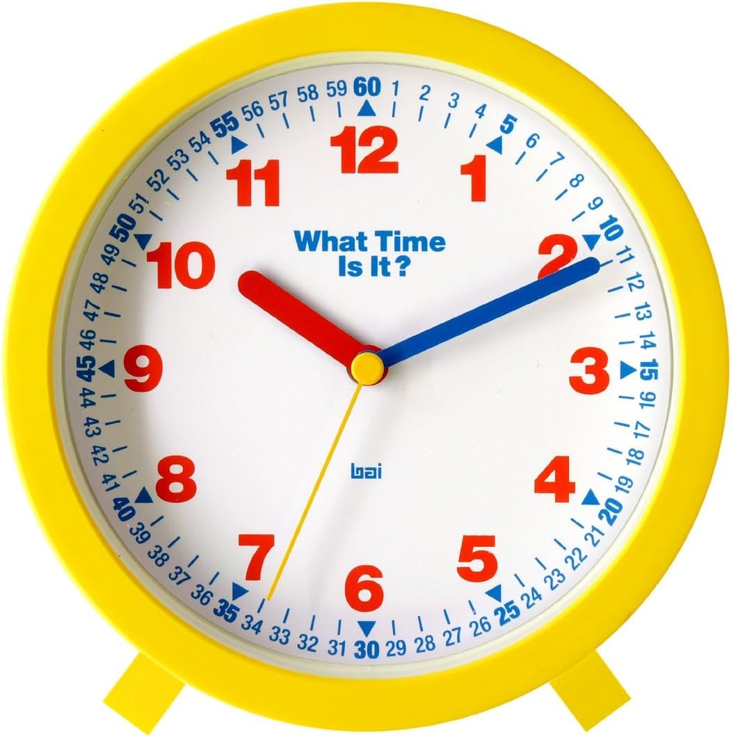 Bai What-Time-is-It Learning Clock