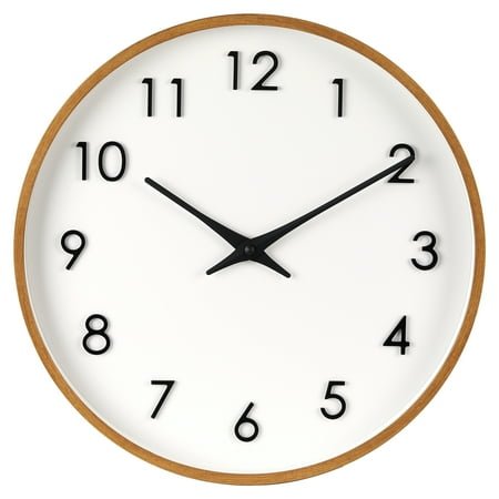 Better Homes And Gardens 20 Quartz Modern Indoor Wall Clock, Easy Installation