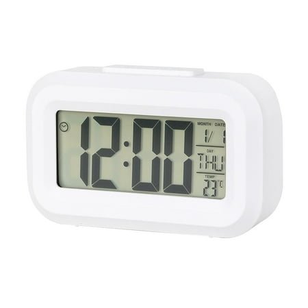 Digital Clocks Large Numbers For Living Room,Electronic Clock Simple Digital Clock,Digital Clocks Battery,Led Clock,Three-Dimensional Digital Display Snooze Alarm Clock,12/24h Switching