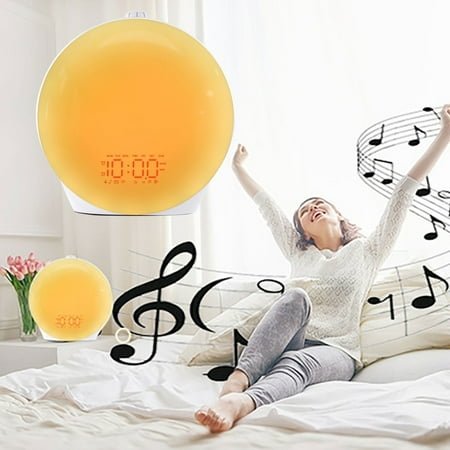 Hatch Alarm Clock,Wake Up Light Sunrise Alarm Clock for Kids, Heavy Sleepers, Bedroom, White Noise Sound Machine ,Ideal for Gift