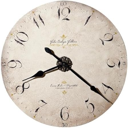 Howard Miller Bingham Farms Wall Clock II 549-459 – Oversized Antique Design with Quartz Movement