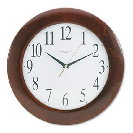 Howard Miller Corporate Wall Clock- 12.75in- Cherry