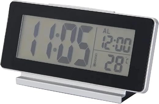 Ikea Filmis Clock Thermometer Alarm Black 704.467.43