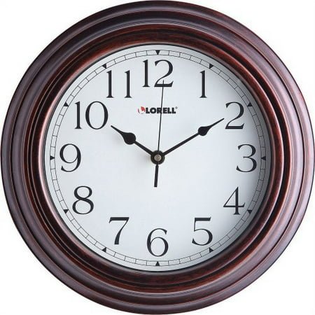 Lorell 11-3/4 Antique Design Wall Clock (61010)