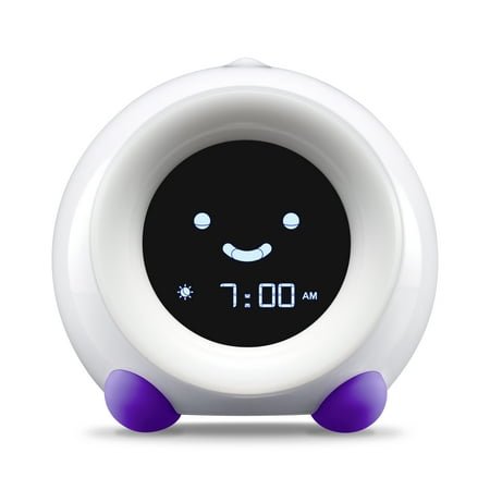 Mella Ready To Rise Children's Sleep Trainer Night Light and Sleep Sounds Machine Alarm Clock