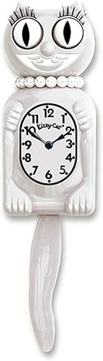 Miss Kitty Cat Klocks (White)