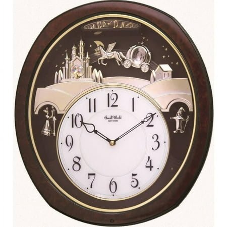 Princess Fantasy Musical Clock by Rhythm Clocks - Updated Version of Cinderella