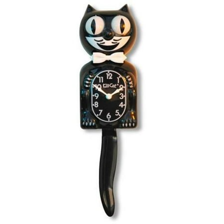 River City Cuckoo Butters the Cat - Moving Eyes Cat Clock with Tail Pendulum