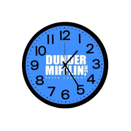 The Office Dunder Mifflin Paper Company Wall Clock