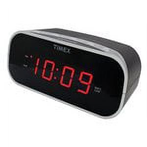 Timex T121 Quartz Alarm Clock Radio