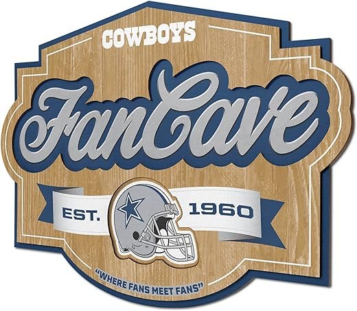 YouTheFan NFL Fan Cave Sign