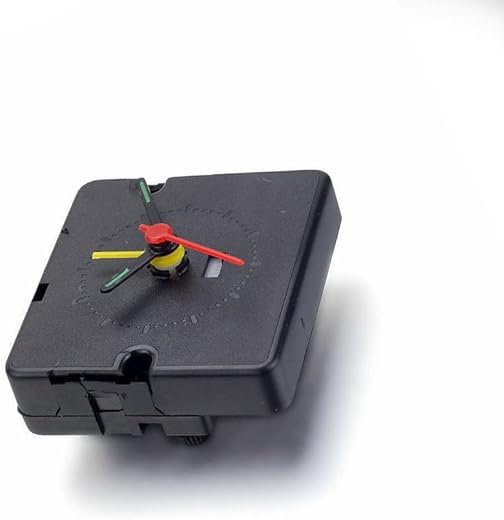 1Pcs Quartz Alarm Clock Movement Replacement Clock Mechanism Repair Parts DIY 588-08 with Hour/Minute/Second Hands