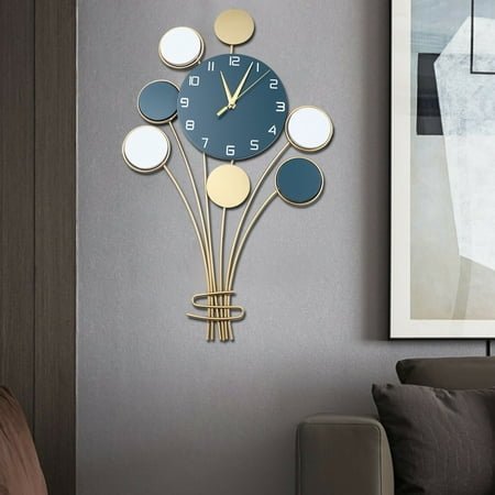 25 Large Hanging Wall Clock Metal Living Room Wall Watch Home Decor/Gift DIY